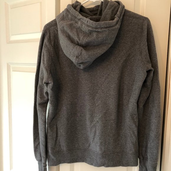Gray Nike cowl neck hoodie - Picture 2 of 2